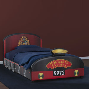  Harry Potter (1206) BB81412HP-1206 0-Harry Potter Hogwarts Express Upholstered Twin Bed