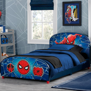 Delta Children Spider-Man Upholstered Twin Bed Spider-Man (1163) 4