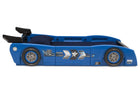 Delta Children Blue & Black (485) Grand Prix Race Car Toddler-to-Twin Bed, Twin Side Silo View 15-Grand Prix Race Car Toddler-to-Twin Bed