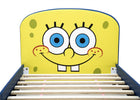 Delta Children SpongeBob (1112) SquarePants Upholstered Twin Bed, Headboard Silo View 6-SpongeBob SquarePants Upholstered Twin Bed