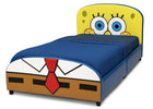 Delta Children SpongeBob (1112) SquarePants Upholstered Twin Bed, Left Silo View 7-SpongeBob SquarePants Upholstered Twin Bed
