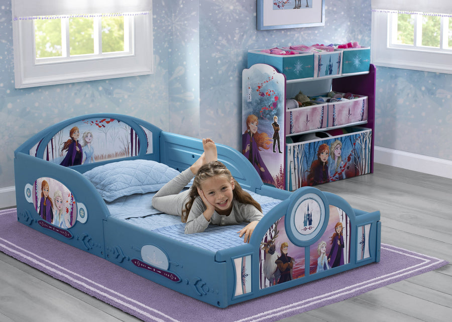  Frozen II (1097) BB81450FZ-1097 2-Frozen II Plastic Sleep and Play Toddler Bed