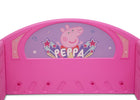 Delta Children Peppa Pig (1171) Plastic Sleep and Play Toddler Bed, Headboard View 5-Peppa Pig Plastic Sleep and Play Toddler Bed