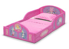 Delta Children Peppa Pig (1171) Plastic Sleep and Play Toddler Bed, Left Silo View 4-Peppa Pig Plastic Sleep and Play Toddler Bed
