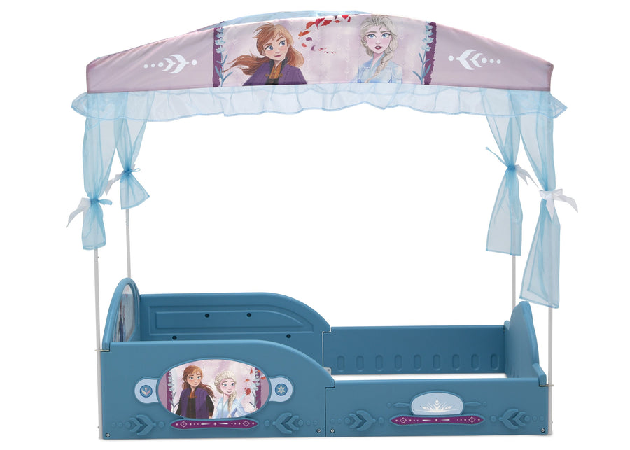 Frozen 2 (1097) 5-Disney Frozen II Plastic Sleep and Play Toddler Bed with Canopy by Delta Children