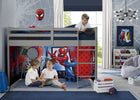 Spider-Man (1163) 2-Spider-Man Loft Bed Tent - Curtain Set for Twin Loft Bed