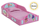 Delta Children Trolls World Tour 1177 Plastic Sleep and Play Toddler Bed, Right Silo View 3-Trolls World Tour Plastic Sleep and Play Toddler Bed