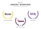Award badges for Best Trolls Furniture, Best Trolls Furniture and Things We Love Trolls World Tour 1177 8-Trolls World Tour Plastic Sleep and Play Toddler Bed