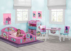 Delta Children Trolls World Tour (1177) Plastic Sleep and Play Toddler Bed, Room View 2-Trolls World Tour Plastic Sleep and Play Toddler Bed