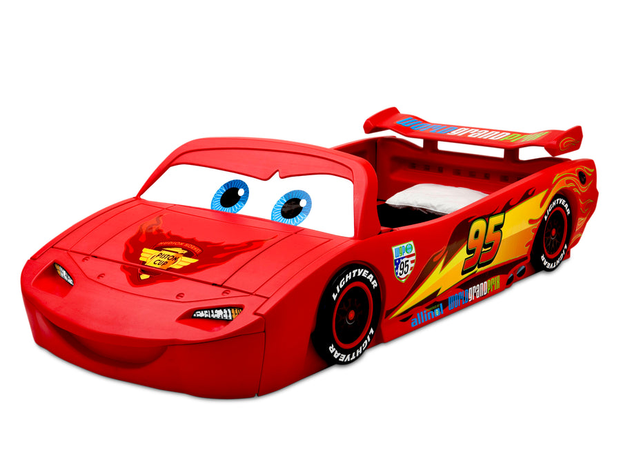 Cars (1008) 8-Cars Convertible Toddler-to-Twin Bed