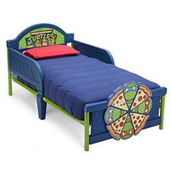 Delta Children Teenage Mutant Ninja Turtles Plastic 3D Toddler Bed 10-Teenage Mutant Ninja Turtles Plastic 3D Toddler Bed