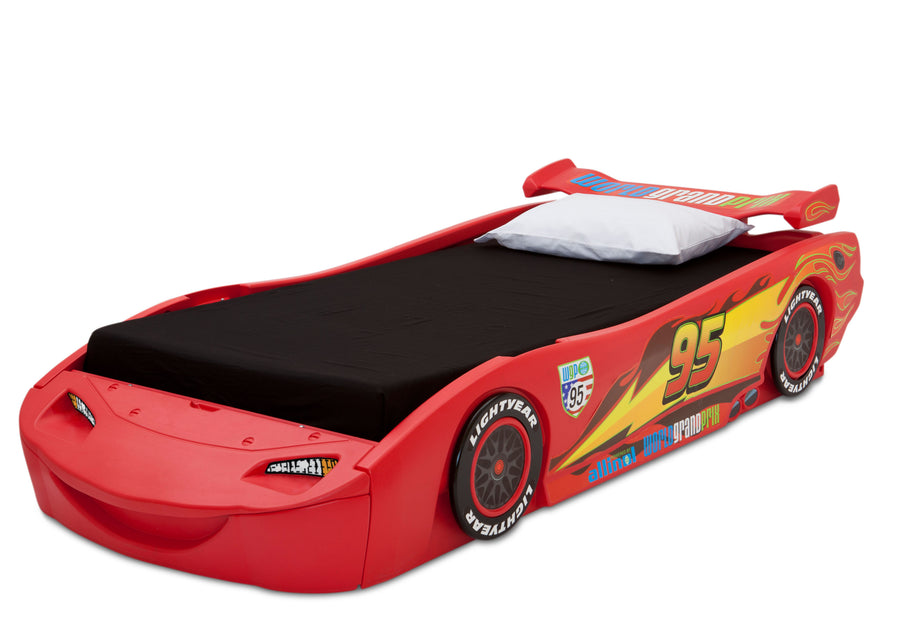 Cars (1008) 5-Cars Convertible Toddler-to-Twin Bed