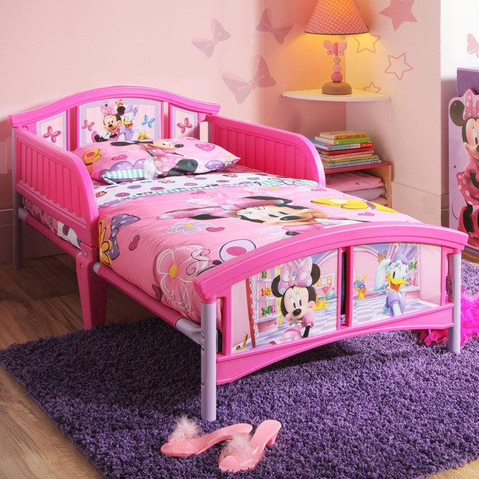 Minnie Fashion (1061) 7-Minnie Mouse Plastic Toddler Bed