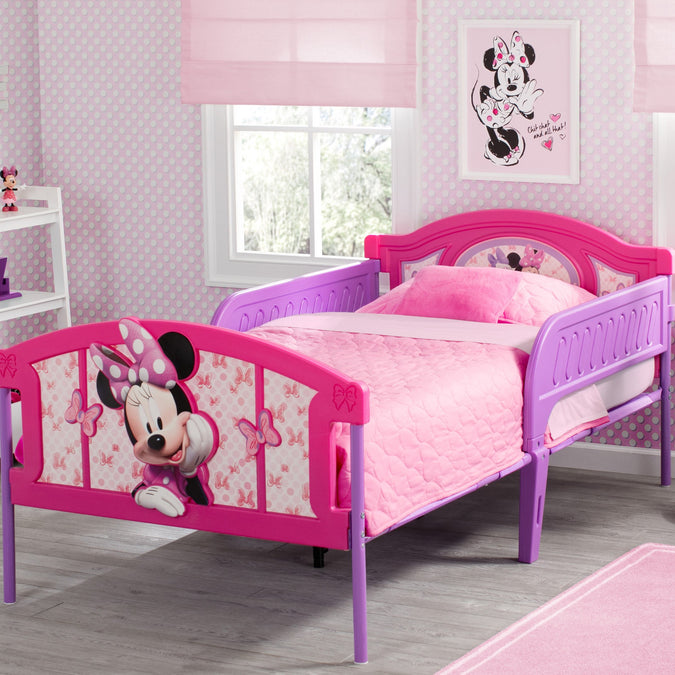 Minnie Fashion (1061) BB86696MN-1061 1-Minnie Mouse Plastic 3D Twin Bed