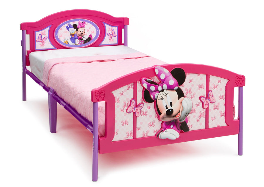 Minnie Fashion (1061) BB86696MN-1061  3-Minnie Mouse Plastic 3D Twin Bed