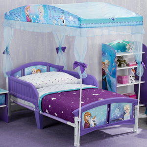 Delta Children Frozen Canopy Toddler Bed, Room View a0a 9