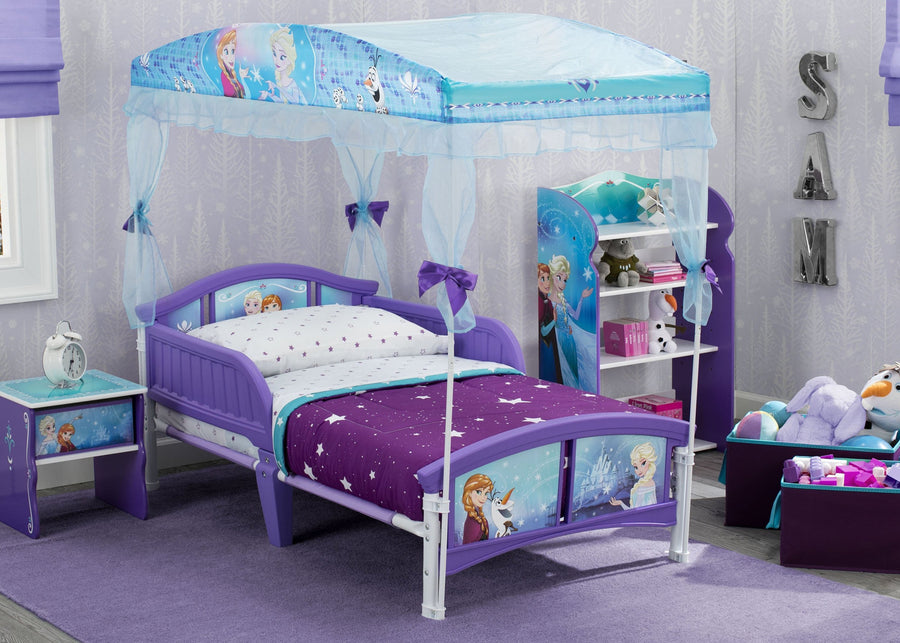 Frozen (1091) 2-Frozen Toddler Canopy Bed