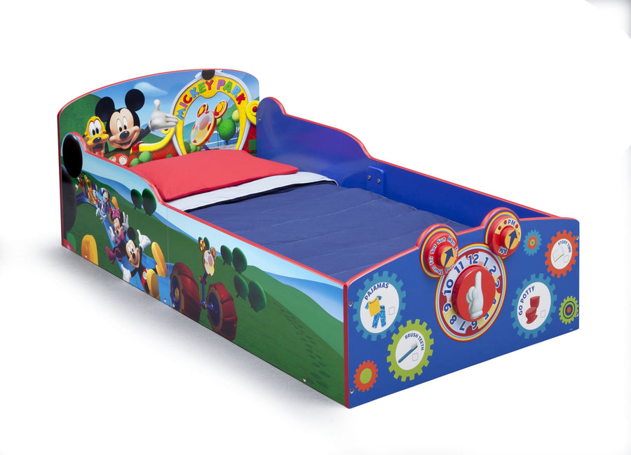 Mickey (1051) 2-Mickey Mouse Interactive Wood Toddler Bed