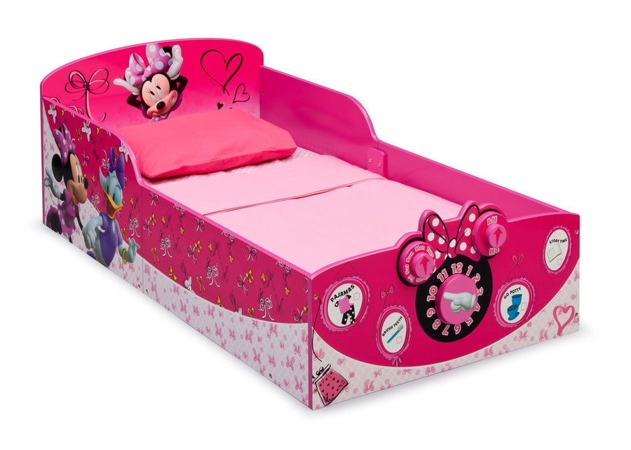 Style 1 (1061) Minnie Fashion (1061) 3-Minnie Mouse Interactive Wood Toddler Bed