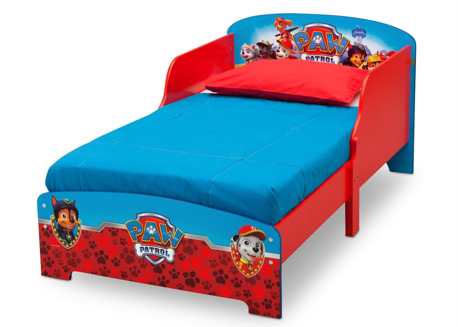 Paw Patrol (1121) 4-PAW Patrol Wood Toddler Bed