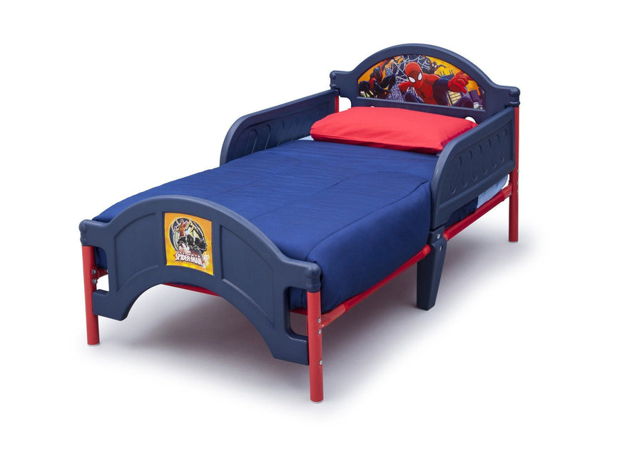 Spider-Man (1163) 4-Spider-Man Plastic Toddler Bed