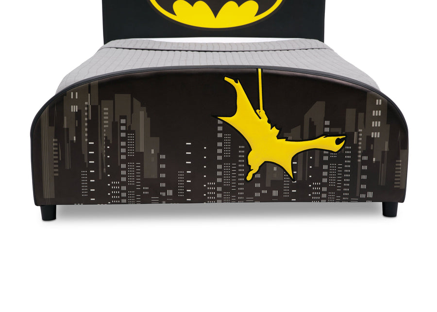 Delta Children Batman Upholstered Twin Bed Batman (1200), Footboard 5-Batman Upholstered Twin Bed