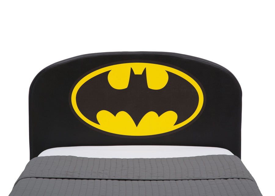 Delta Children Batman Upholstered Twin Bed Batman (1200), Headboard 6-Batman Upholstered Twin Bed