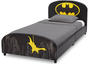 Delta Children Batman Upholstered Twin Bed Batman (1200), Left View 6