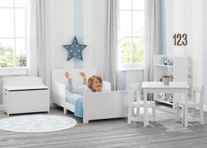 Delta Children Bianca White (130) MySize Toddler Bed, Room View 2