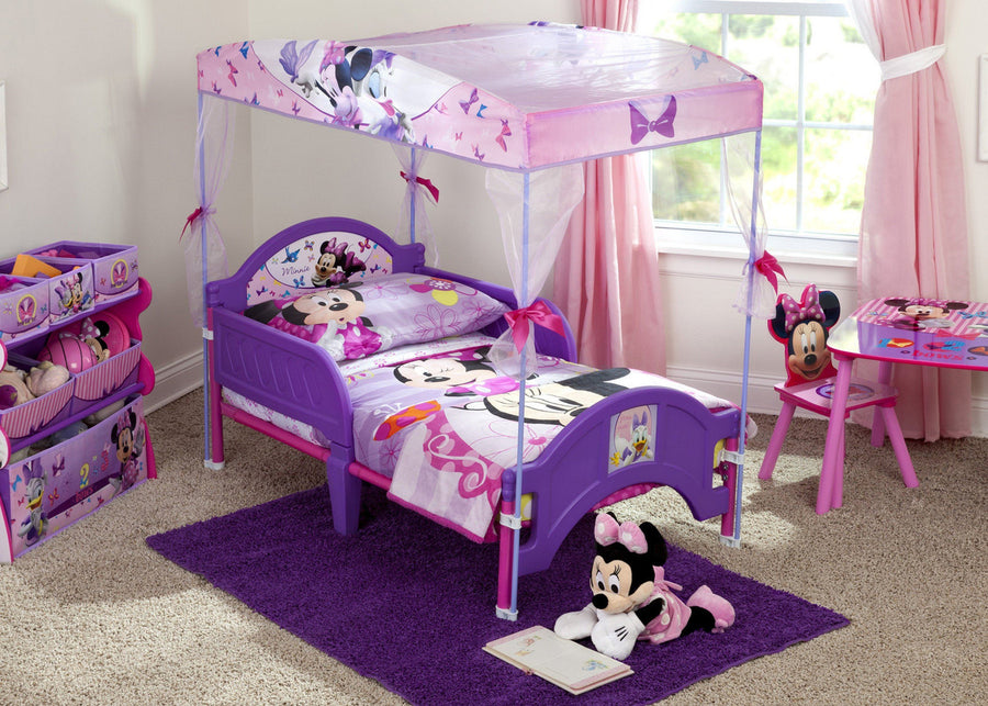 Style 1 (1058) Minnie Mouse (1058) 1-Minnie Mouse Toddler Canopy Bed