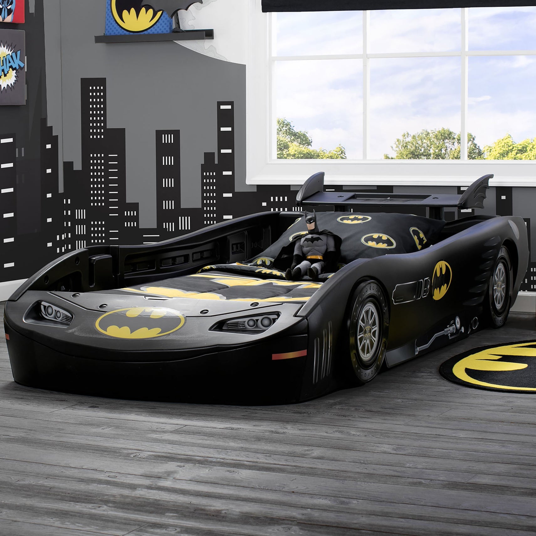 Delta Children DC Comics Batmobile Batman (1200) Twin Bed