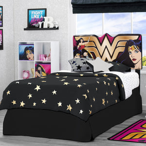 Delta Children Wonder Woman (1210) Upholstered Headboard 23-DC Comics Wonder Woman Upholstered Headboard