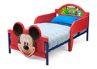 Mickey Mouse (1051) BB87187MM-1051 3-Mickey Mouse Plastic 3D Toddler Bed