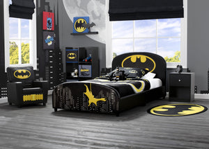 Delta Children Batman (1200) Soft Area Rug with Non-Slip Backing (TR80048BT), 3-Batman Area Rug