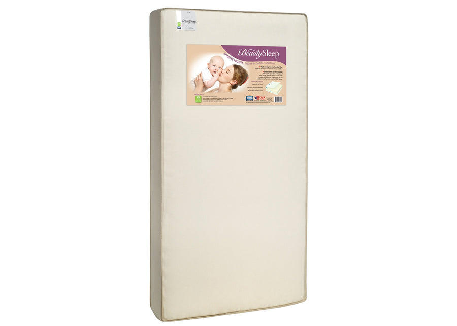 BeautySleep® Sparkle Nights Crib and Toddler Mattress, Main View 1-BeautySleep® Sparkle Nights Crib and Toddler Mattress