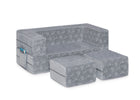 Grey (5057) 3-Serta Perfect Sleeper Convertible Sofa and Play Set