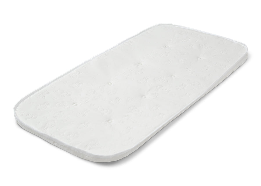 White (100) 3-Perfect Sleeper 2-in-1 Deluxe Pillow Top Changing Pad & Portable Changing Mat