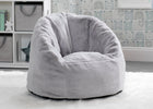 Toddler Snuggle Chair Grey Suede (5000) 2-Toddler Snuggle Chair
