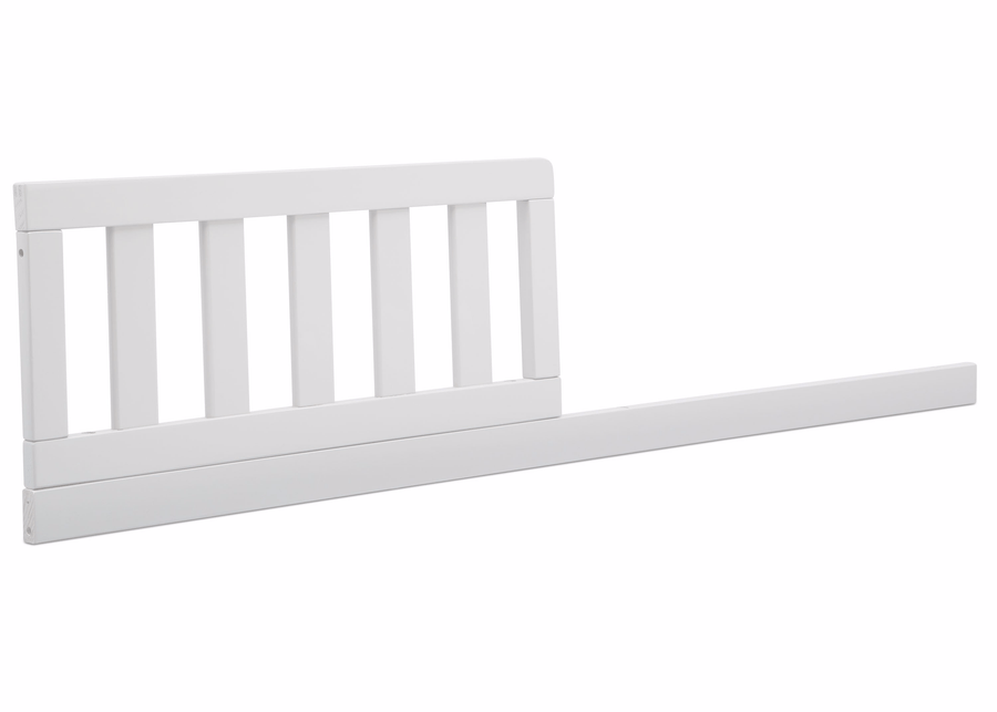 Delta Children Bianca (130) Daybed Rail & Toddler Guardrail Kit, Angled View c1c 5-Daybed Rail & Toddler Guardrail Kit (0095)