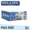 Kids-A-Peel Disposable Fitted Sheets 5-Kids-A-Peel Disposable Fitted Sheets, 6-Pack, Waterproof, Breathable Soft Bed Pads that Protect Your Mattress