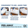 Kids-A-Peel Disposable Fitted Sheets 7-Kids-A-Peel Disposable Fitted Sheets, 6-Pack, Waterproof, Breathable Soft Bed Pads that Protect Your Mattress