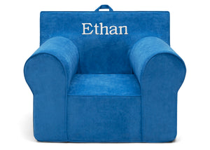 Blue (1220) 22-Personalized XL Cozee Foam Chair for Kids - Our Largest Chair