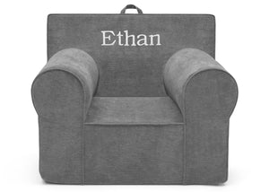 Dark Grey (1225) 29-Personalized XL Cozee Foam Chair for Kids - Our Largest Chair
