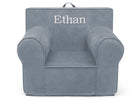 Denim Blue (1436) 30-Personalized XL Cozee Foam Chair for Kids - Our Largest Chair