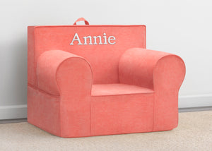 Pink (5007) 5-Personalized XL Cozee Foam Chair for Kids - Our Largest Chair