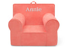 Pink (5007) 37-Personalized XL Cozee Foam Chair for Kids - Our Largest Chair