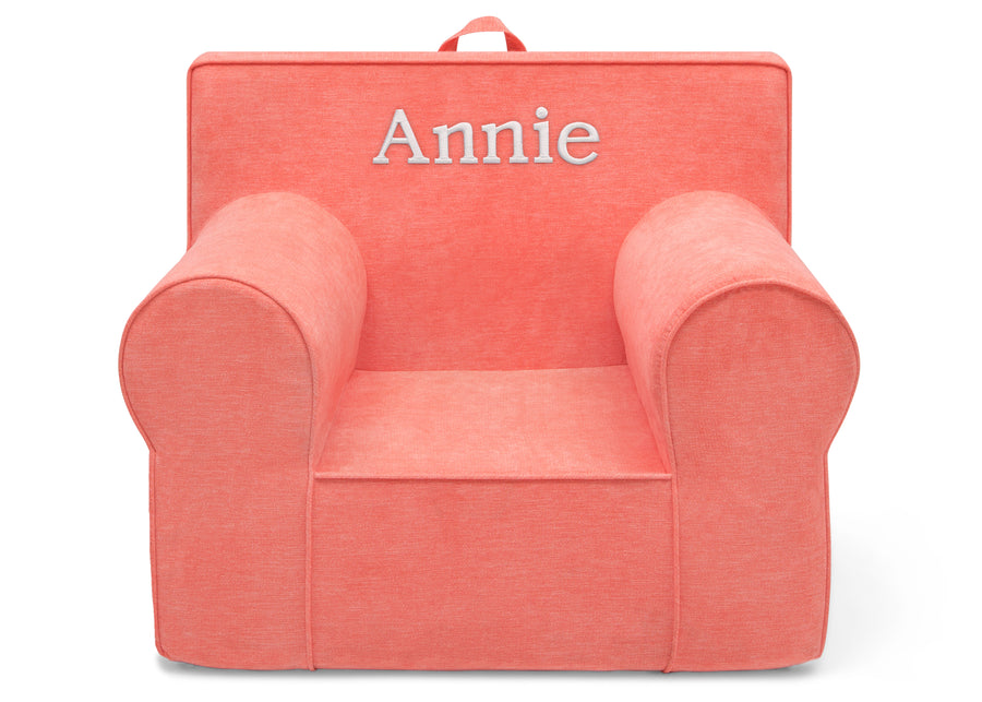 Pink (5007) 37-Personalized XL Cozee Foam Chair for Kids - Our Largest Chair