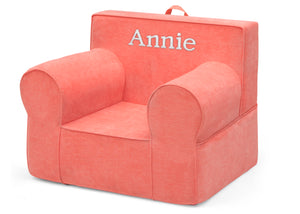 Pink (5007) 48-Personalized XL Cozee Foam Chair for Kids - Our Largest Chair