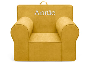 Yellow (5008) 50-Personalized XL Cozee Foam Chair for Kids - Our Largest Chair