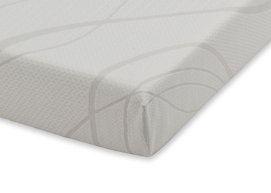 BeautySleep KIDS Rockport 6-inch Twin Memory Foam Mattress (T60200-1000), corner view a1a